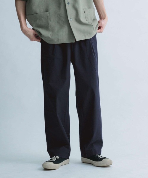 FORK&SPOON(フォークアンドスプーン)の「FORK&SPOON ストレッチイージーロングパンツ(その他パンツ・メンズ・ネイビー/グレー系その他/グリーン系その他・4/5)」の8枚目の写真