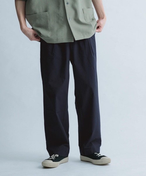 FORK&SPOON(フォークアンドスプーン)の「FORK&SPOON ストレッチイージーロングパンツ(その他パンツ・メンズ・ネイビー/グレー系その他/グリーン系その他・4/5)」の9枚目の写真