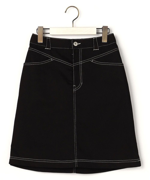 179/WG（イチナナキュウダブルジー）の「台形スカート（スカート・レディース・ブラック/ブルー/オフホワイト・MEDIUM）」の5枚目の写真