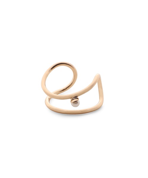 ROPE' PICNIC（ロペピクニック）の「ミニパールデザインリング（リング・レディース・ゴールド/シルバー・FREE）」の4枚目の写真