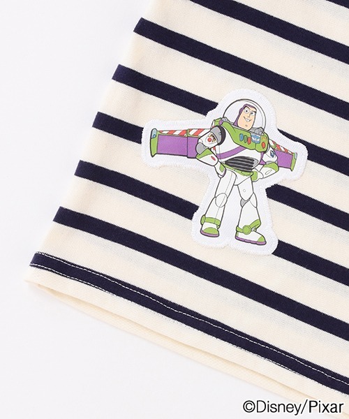 petit main（プティマイン）の「【トイストーリー】ボーダー半袖Tシャツ（Tシャツ/カットソー・キッズ・サックスブルー/ネイビー・80ｃｍ/110cm/120cm/100cm/90cm/130cm）」の13枚目の写真