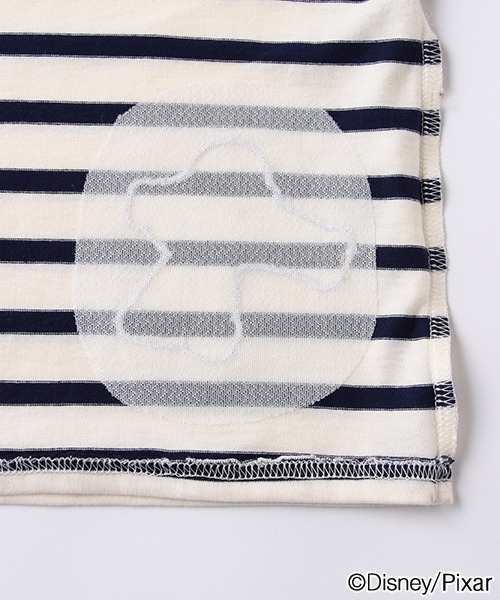 petit main（プティマイン）の「【トイストーリー】ボーダー半袖Tシャツ（Tシャツ/カットソー・キッズ・サックスブルー/ネイビー・80ｃｍ/110cm/120cm/100cm/90cm/130cm）」の14枚目の写真