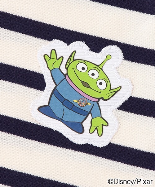 petit main（プティマイン）の「【トイストーリー】ボーダー半袖Tシャツ（Tシャツ/カットソー・キッズ・サックスブルー/ネイビー・80ｃｍ/110cm/120cm/100cm/90cm/130cm）」の17枚目の写真