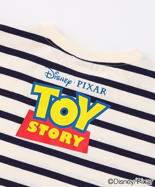 petit main（プティマイン）の「【トイストーリー】ボーダー半袖Tシャツ（Tシャツ/カットソー・キッズ・サックスブルー/ネイビー・80ｃｍ/110cm/120cm/100cm/90cm/130cm）」の19枚目の写真