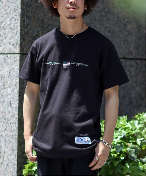 JOINT WORKS（ジョイントワークス）の「【GERRY COSBY / ジェリー コスビー】 center flag tee（Tシャツ/カットソー・メンズ・ホワイト/ブラック・MEDIUM/LARGE）」の2枚目の写真