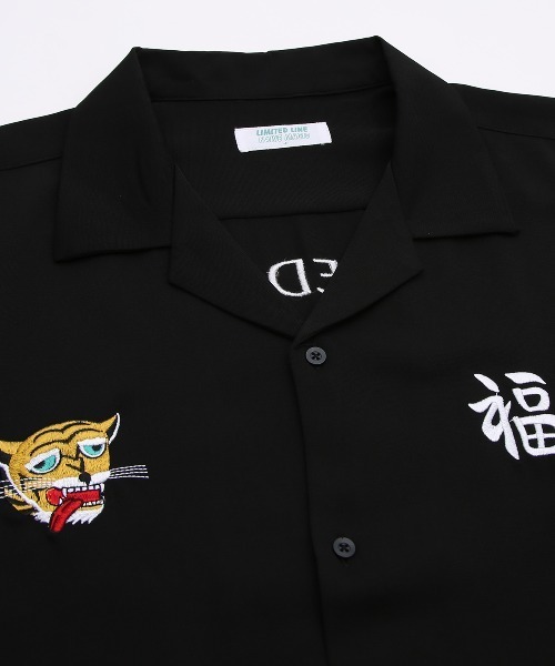 improves(インプローブス)の「クールタッチ ベトジャン風 刺しゅう 半袖 オープンカラー スカシャツ(シャツ/ブラウス・メンズ・グリーン/ホワイト/ブラック・LARGE/MEDIUM)」の17枚目の写真