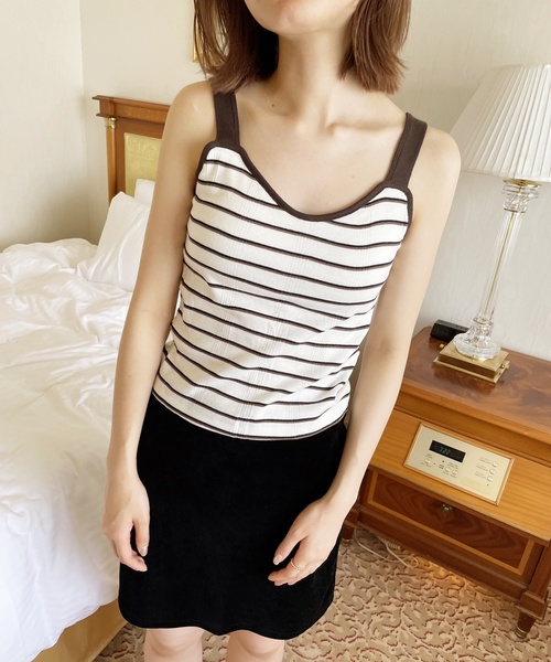 新品未使用⭐︎miller × PAMM カップ付きキャミソール miller × PAMMの後ろ姿のカップ付きキャミソール – pamm