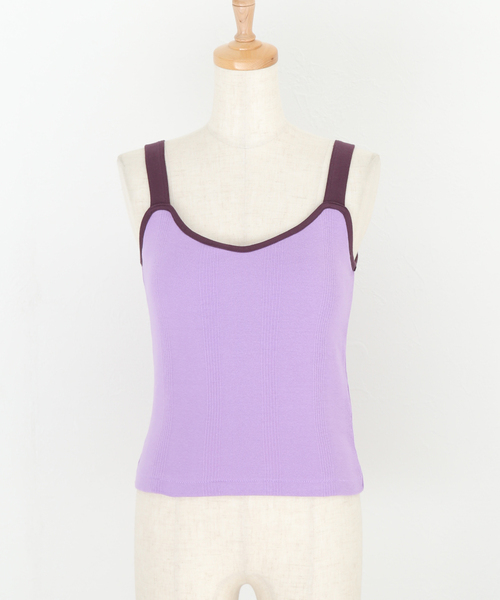 セール】《別注》miller×LULUカップ付きキャミソール