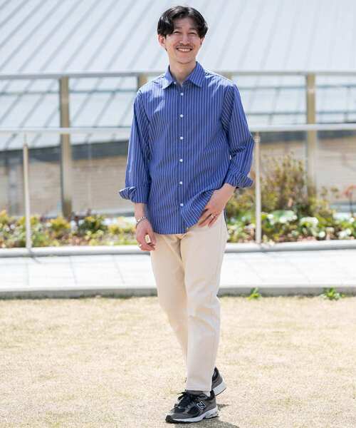 ITEMS URBANRESEARCH（アイテムズ アーバンリサーチ）の「カツラギスリムパンツ（その他パンツ・メンズ・ブラック/アイボリー/レッド系その他・MEDIUM/LARGE）」の22枚目の写真