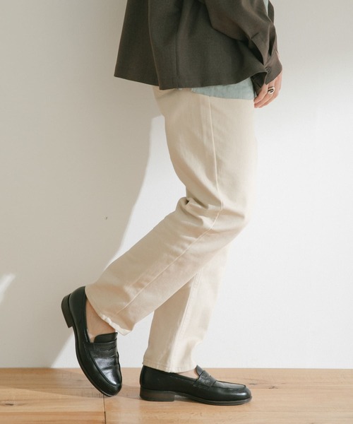 ITEMS URBANRESEARCH（アイテムズ アーバンリサーチ）の「カツラギスリムパンツ（その他パンツ・メンズ・ブラック/アイボリー/レッド系その他・MEDIUM/LARGE）」の17枚目の写真