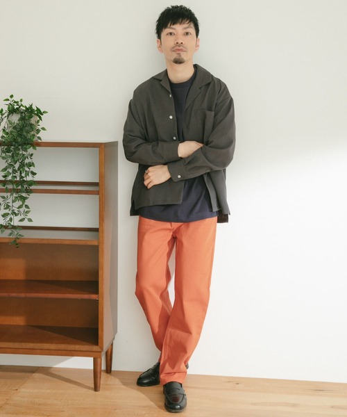 ITEMS URBANRESEARCH（アイテムズ アーバンリサーチ）の「カツラギスリムパンツ（その他パンツ・メンズ・ブラック/アイボリー/レッド系その他・MEDIUM/LARGE）」の21枚目の写真