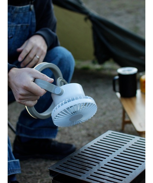 on the day(オンザデイ)の「SOLO FAN(生活家電・メンズ・ホワイト/カーキ・FREE)」の3枚目の写真