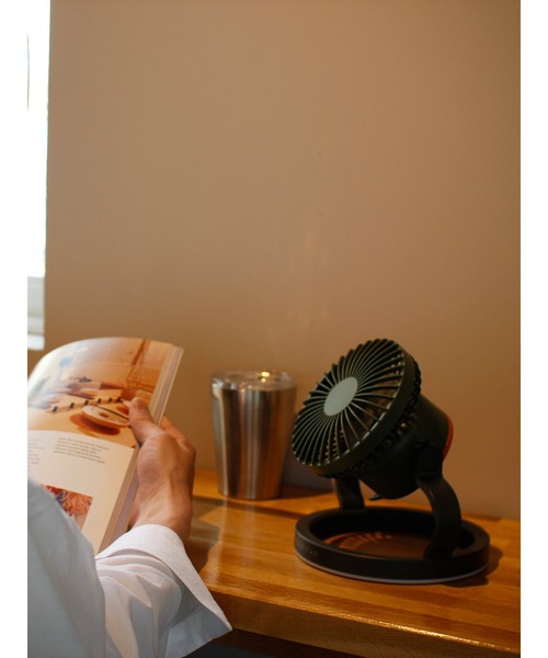 on the day(オンザデイ)の「SOLO FAN(生活家電・メンズ・ホワイト/カーキ・FREE)」の13枚目の写真
