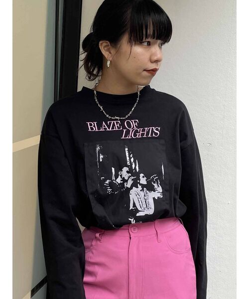 jouetie（ジュエティ）の「バックZIPグランジロンT（Tシャツ/カットソー・レディース・ブラック/オフホワイト/その他1・MEDIUM）」の20枚目の写真