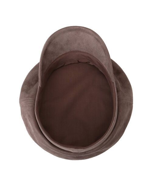 MERCURYDUO（マーキュリーデュオ）の「フェイクスエードキャスケット（キャスケット・レディース・ブラック/ブラウン/ベージュ・FREE）」の8枚目の写真