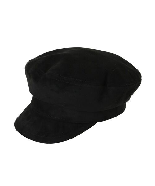 MERCURYDUO（マーキュリーデュオ）の「フェイクスエードキャスケット（キャスケット・レディース・ブラック/ブラウン/ベージュ・FREE）」の9枚目の写真