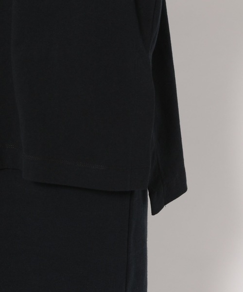 yuw（ユウ）の「オーガニックＣ２ＳＥＴ／ワンピース　299447（ワンピース・レディース・ブラック/ブルー・FREE）」の3枚目の写真