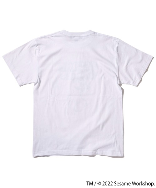 PROJECT SR'ES(プロジェクトエスアールエス)の「【SESAME STREET×PROJECT SR’ ES】Cookie Monster/クッキーモンスター SS TEE(Tシャツ/カットソー・メンズ・ホワイト/ブラック・LARGE/X-LARGE/MEDIUM)」の5枚目の写真