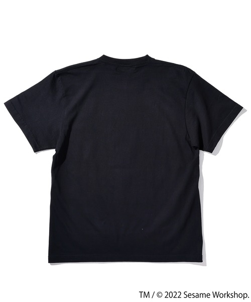 PROJECT SR'ES(プロジェクトエスアールエス)の「【SESAME STREET×PROJECT SR’ ES】Cookie Monster/クッキーモンスター SS TEE(Tシャツ/カットソー・メンズ・ホワイト/ブラック・LARGE/X-LARGE/MEDIUM)」の6枚目の写真