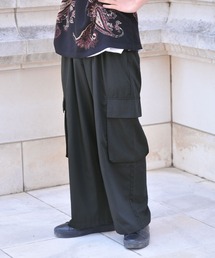 NILWAY | TRカラーカーゴワイドスラックス(カーゴパンツ)