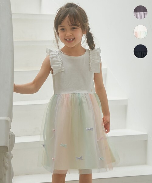 セール チュールドッキングワンピース ワンピース Any Fam エニィファム のファッション通販 Zozotown