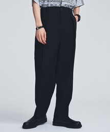 city | WOOL TROPICAL WIDE PANTS(スラックス)
