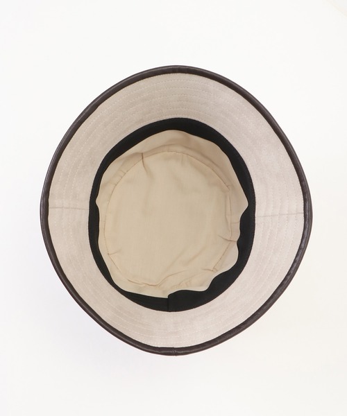 ikka（イッカ）の「フェイクスウェードパイピングハット（ハット・レディース・ブラック/ベージュ・FREE）」の11枚目の写真