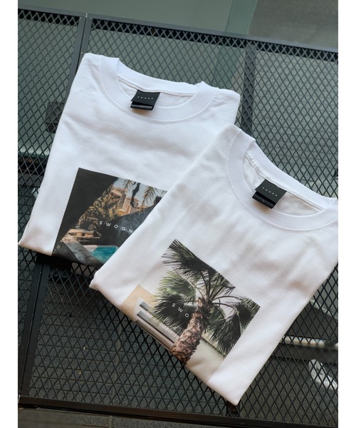 KIBACOWORKS(キバコワークス)の「【 kibacoworks / キバコワークス 】 フォト プリント Tシャツ PARADISE CITY CLUB Tシャツ KCI(Tシャツ/カットソー・レディース・その他1/その他2・MEDIUM/LARGE/X-LARGE)」の4枚目の写真