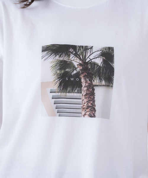 KIBACOWORKS(キバコワークス)の「【 kibacoworks / キバコワークス 】 フォト プリント Tシャツ PARADISE CITY CLUB Tシャツ KCI(Tシャツ/カットソー・レディース・その他1/その他2・MEDIUM/LARGE/X-LARGE)」の12枚目の写真