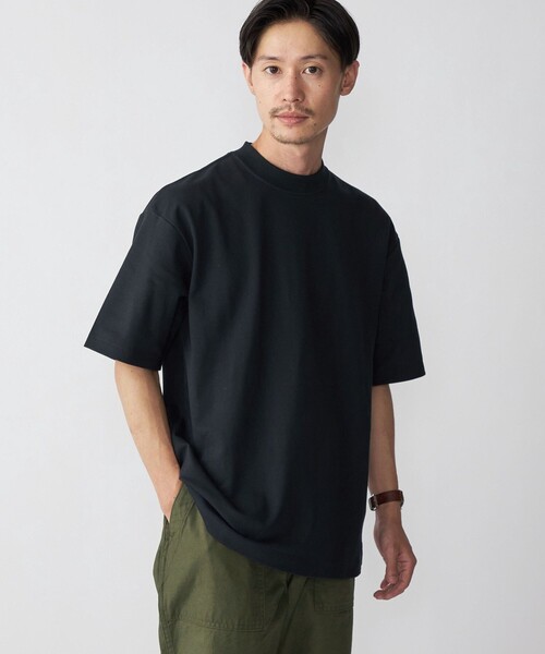 SHIPS(シップス)の「【SHIPS別注】THYARD: リラックス スクエア クルーネック カノコ Tシャツ(Tシャツ/カットソー・メンズ・ホワイト/ブラウン/ネイビー・SMALL/MEDIUM/LARGE/X-LARGE)」の14枚目の写真