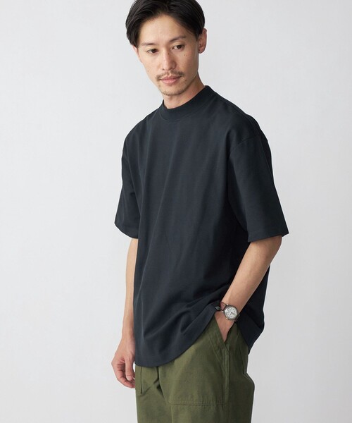 SHIPS(シップス)の「【SHIPS別注】THYARD: リラックス スクエア クルーネック カノコ Tシャツ(Tシャツ/カットソー・メンズ・ホワイト/ブラウン/ネイビー・SMALL/MEDIUM/LARGE/X-LARGE)」の15枚目の写真