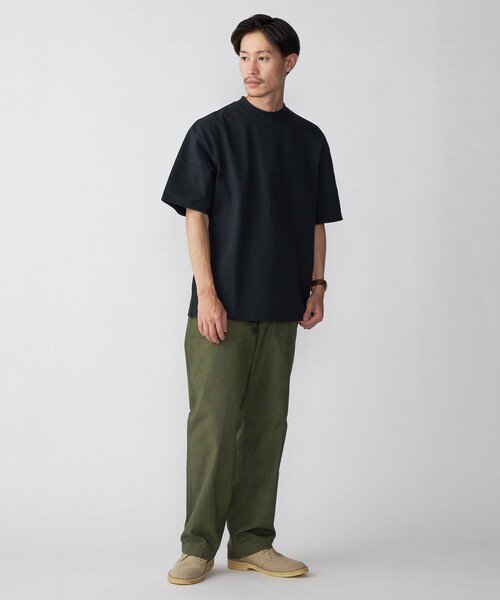 SHIPS(シップス)の「【SHIPS別注】THYARD: リラックス スクエア クルーネック カノコ Tシャツ(Tシャツ/カットソー・メンズ・ホワイト/ブラウン/ネイビー・SMALL/MEDIUM/LARGE/X-LARGE)」の16枚目の写真