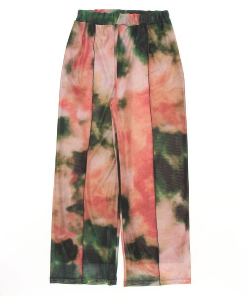 mi via loca（ミヴィアロカ）の「チュールタイダイラウンジパンツ（その他パンツ・レディース・レッド/グリーン・FREE）」の15枚目の写真