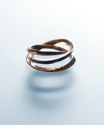 YArKA([J)́yYArKA/[Jzztriangle irregular twist ring/gCAO sK P胊O silver925(O)