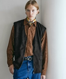 EMMA CLOTHES | エコスウェードルーズジレベスト EMMA CLOTHES(ベスト)