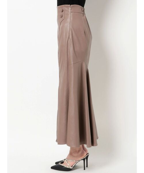 RESEXXY（リゼクシー）の「【WEB限定】ニュアンス切替マーメイドスカート（スカート・レディース・ブラック/ブラウン/モカ・FREE）」の11枚目の写真