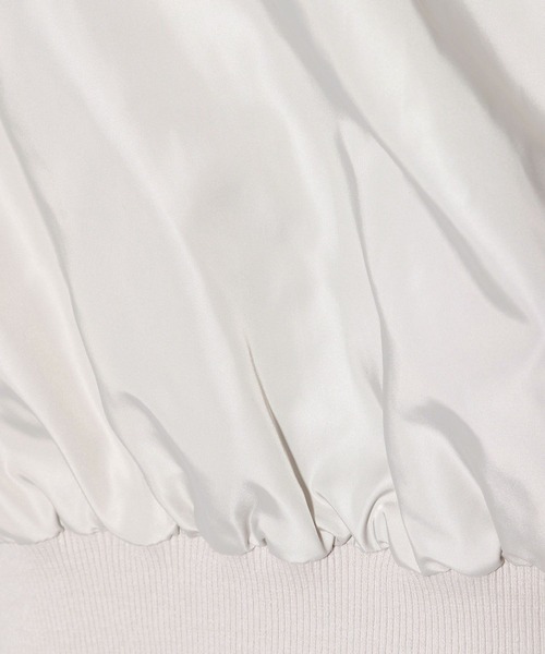 repipi armario（レピピ アルマリオ）の「ソデシャーリングMA-1（MA-1・キッズ・ブラック/グレー・SMALL/MEDIUM/LARGE）」の19枚目の写真