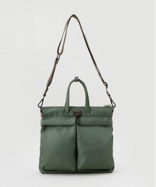 LE VERNIS（ル・ベルニ）の「LE VERNIS(ル・ベルニ)ヘルメットminiバッグ（ショルダーバッグ・レディース・ブラック/カーキ・FREE）」の3枚目の写真