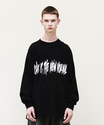 LIBERE（リベーレ）の「LIBERE リベーレ / CHAOS LONGSLEEVE カオスプリントビッグシルエットロンT / 225213-225214（Tシャツ/カットソー）」
