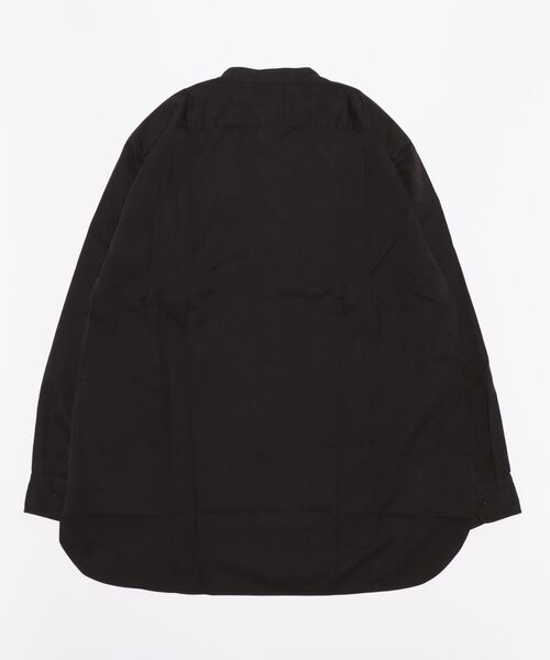 Kaptain Sunshine（キャプテン サンシャイン）の「KAPTAIN SUNSHINE | 製品染めスタンドカラーシャツ MEN（シャツ/ブラウス・メンズ・ブラック/カーキ・40/38）」の13枚目の写真