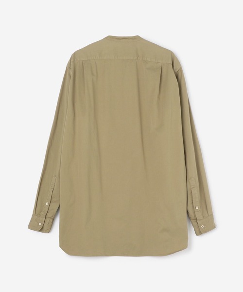 Kaptain Sunshine（キャプテン サンシャイン）の「KAPTAIN SUNSHINE | 製品染めスタンドカラーシャツ MEN（シャツ/ブラウス・メンズ・ブラック/カーキ・40/38）」の8枚目の写真