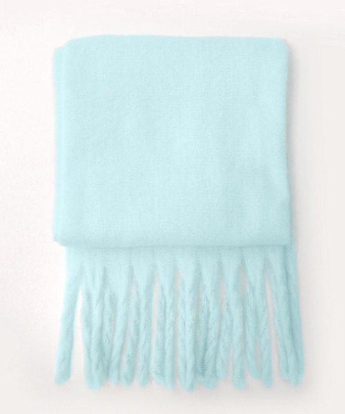 REBALANCE（リバランス）の「ボリュームフリンジマフラー（マフラー・レディース・C/D/E/F/A/H/J/O/K/L/M/N/B/G/I/P/R・ONE SIZE）」の13枚目の写真