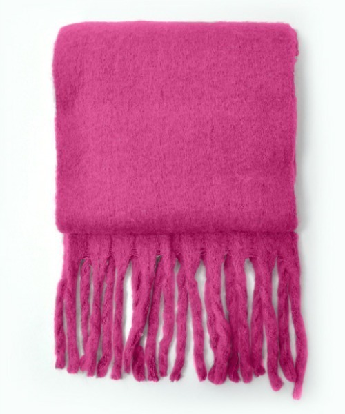 REBALANCE（リバランス）の「ボリュームフリンジマフラー（マフラー・レディース・C/D/E/F/A/H/J/O/K/L/M/N/B/G/I/P/R・ONE SIZE）」の16枚目の写真