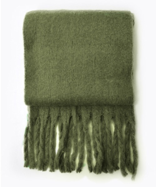 REBALANCE（リバランス）の「ボリュームフリンジマフラー（マフラー・レディース・C/D/E/F/A/H/J/O/K/L/M/N/B/G/I/P/R・ONE SIZE）」の22枚目の写真