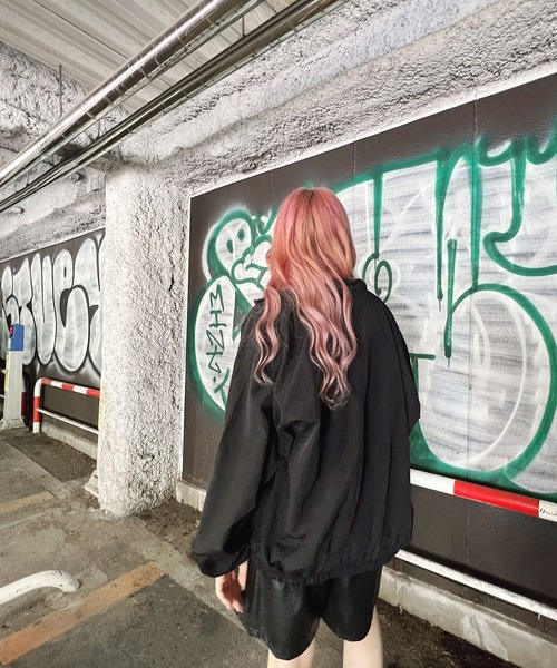 Figments（フィグメンツ）の「ナイロンジャケット（ナイロンジャケット・レディース・ブラック/グレー・FREE）」の10枚目の写真