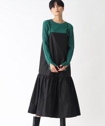 OPAQUE.CLIP | ティアードキャミドレス(ワンピース)