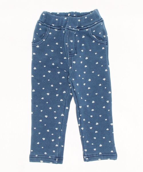 Moujonjon(ムージョンジョン)の「立起毛デニムニットパンツ(デニムパンツ・キッズ・その他1/ネイビー・110/80/90/120/100/130)」の4枚目の写真
