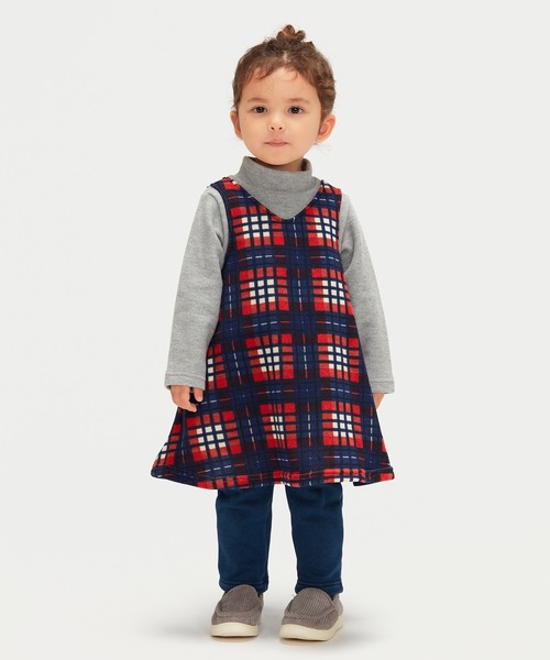 Moujonjon(ムージョンジョン)の「立起毛デニムニットパンツ(デニムパンツ・キッズ・その他1/ネイビー・110/80/90/120/100/130)」の12枚目の写真