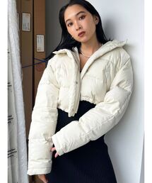 EMODA | ボリュームショートフードダウン(ダウンジャケット/コート)