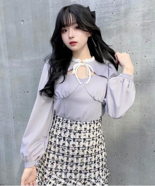 TITTY&CO.（ティティーアンドコー）の「【TITTY&CO.】デコルテオープン